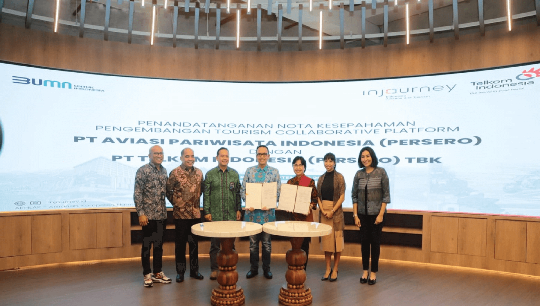 Telkom dan Injourney Kembangkan Tourism Collaborative Platform