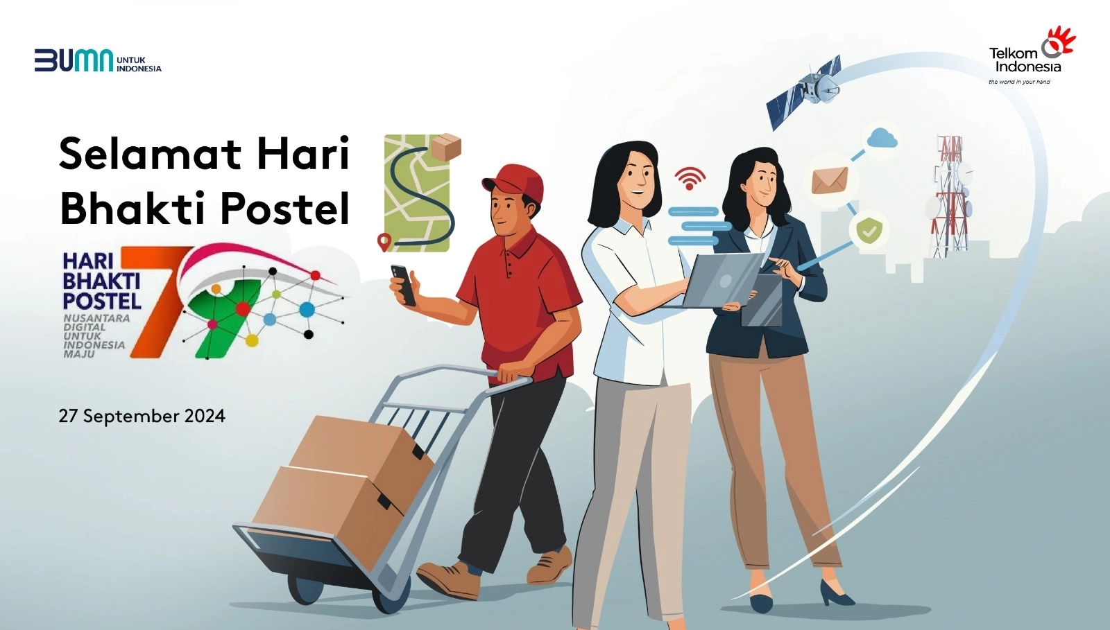 Hari Bhakti Postel ke-79: Mengenang Sejarah & Peran Telkom