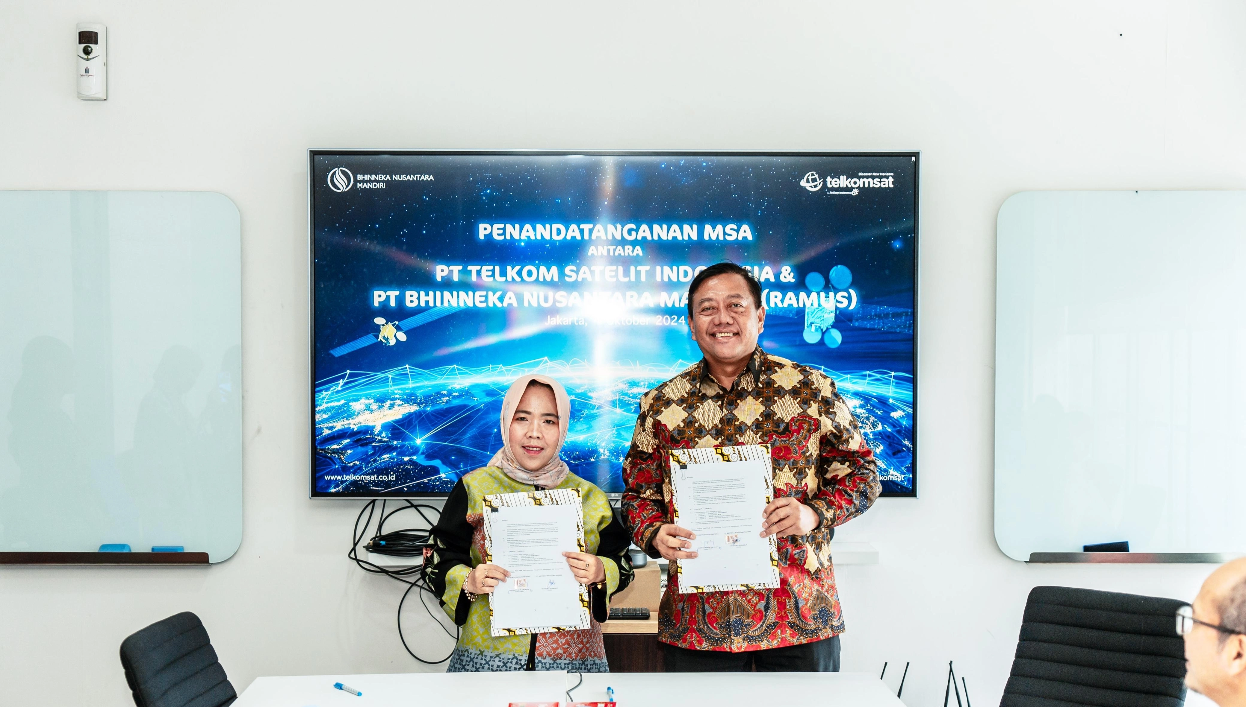 TelkomGroup Perkuat Digitalisasi Maritim Melalui Satelit Merah Putih 2